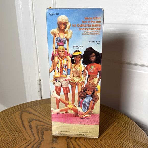 California Dream Barbie Doll Midge 1987 Red Hair 4442 Comic Book Vintage Mattel - Picture 3 of 16